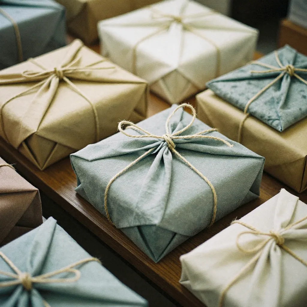 Corporate gift packaging presentation