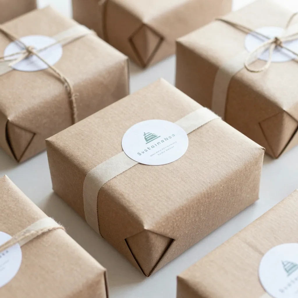Recycled hemp cord packaging