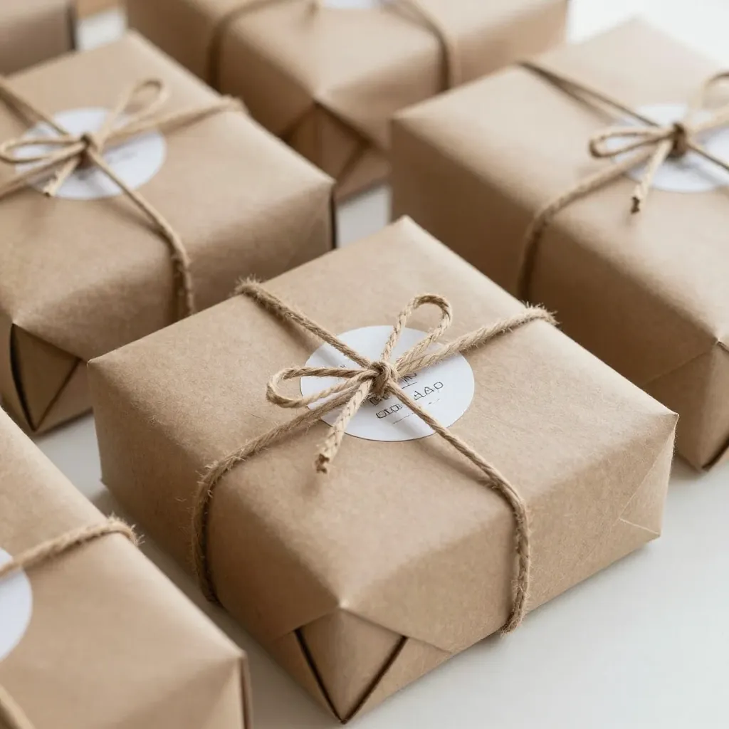 Personal gift wrapping examples
